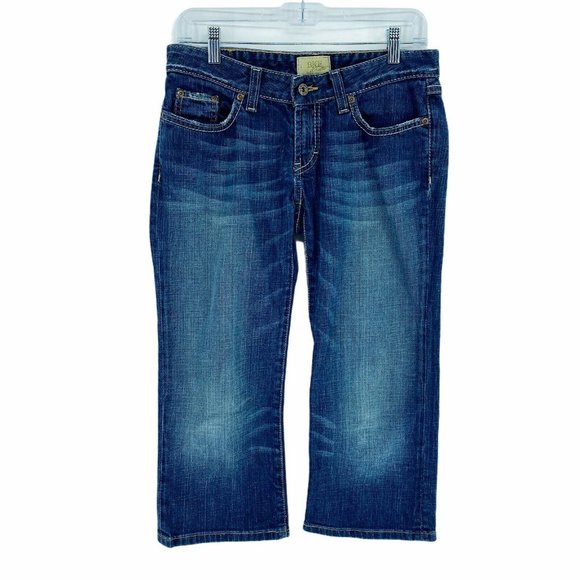 Stretch Denim Jeans Capris 